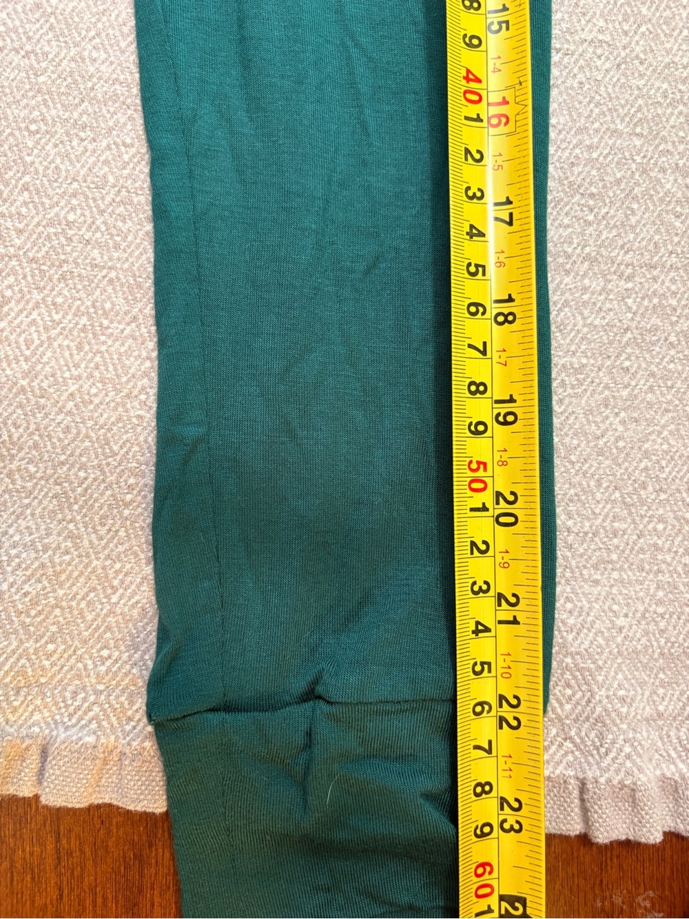 Teal pajama top. Size small. - Picture 7 of 7